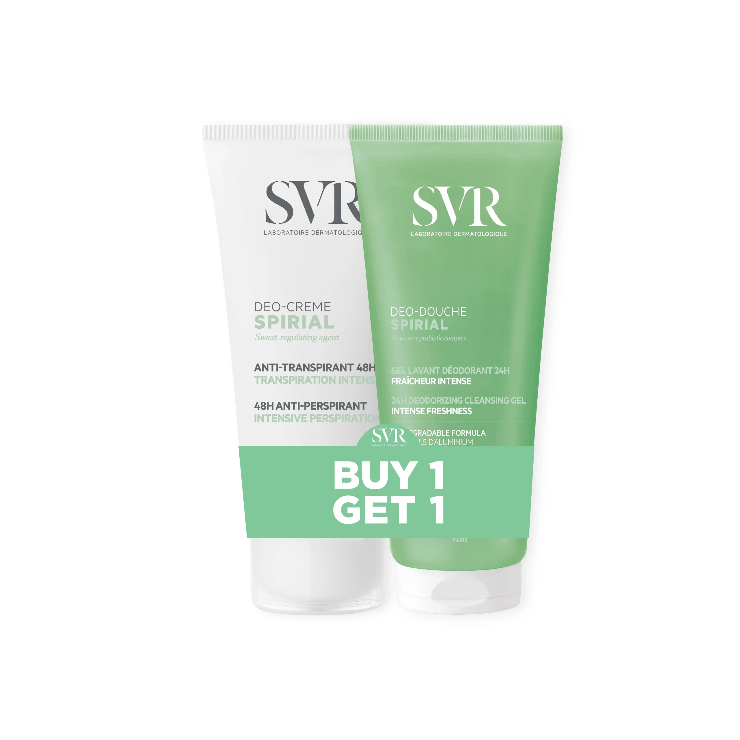 Bundle SVR Spirial Creme 50 ML + Deo Douche 55 ML