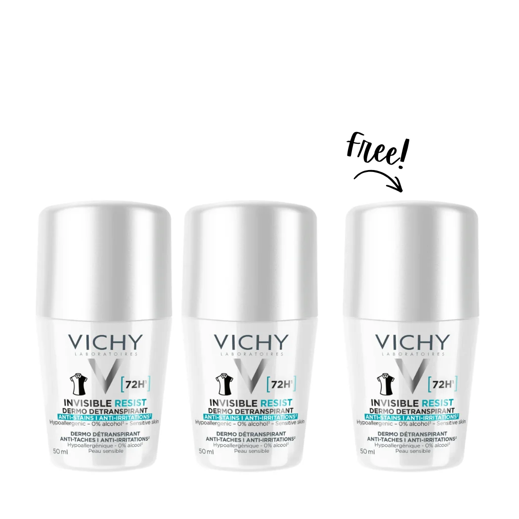 Buy 2 Get 1 - 72 Hours Invisible Resist Anti-Stain Anti-Perspirant