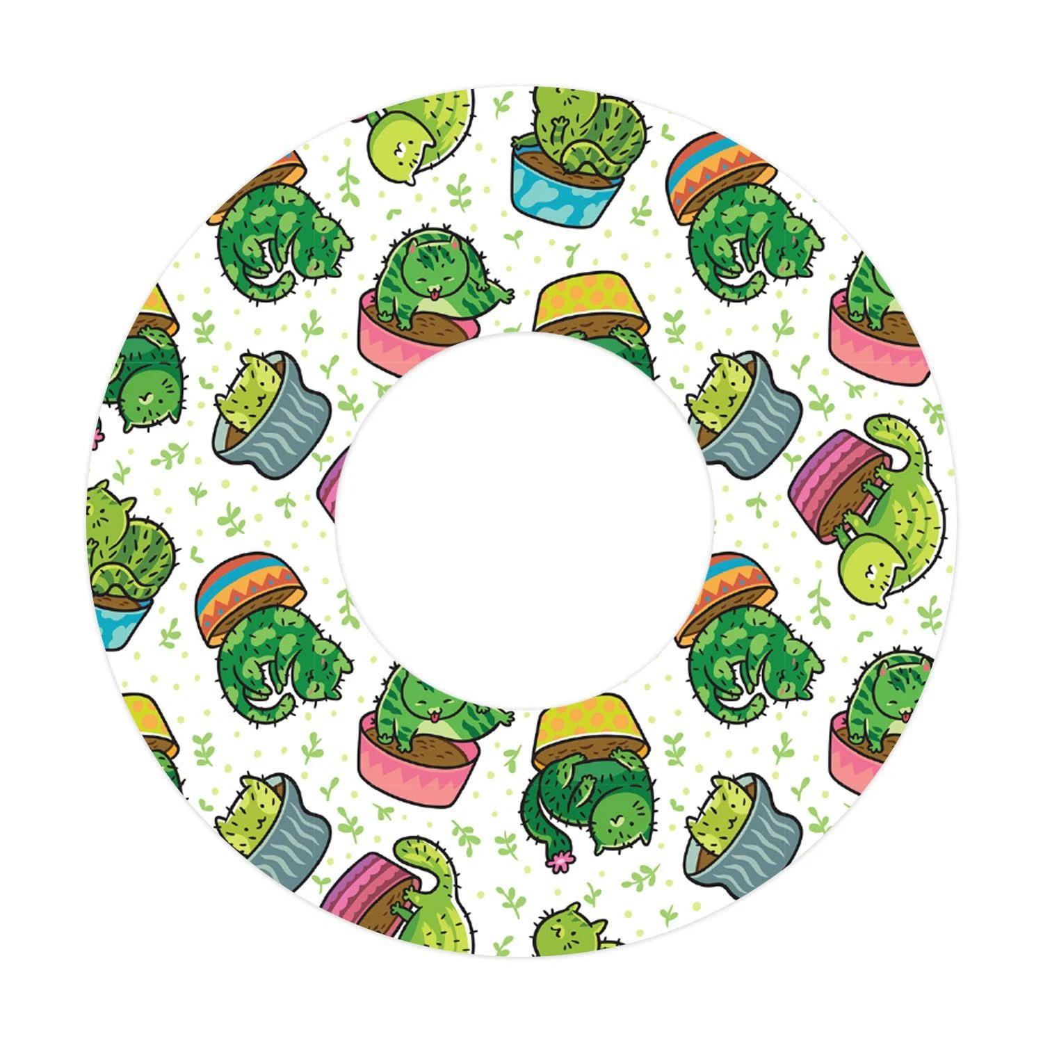 Cactus Cat for PatchFreestyle Libre and Universal Infusion Set Tape