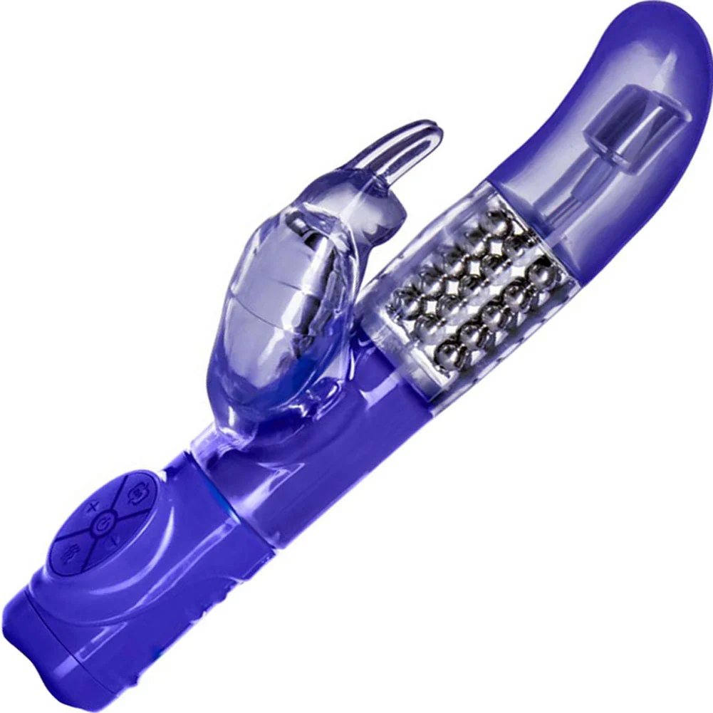 CalExotics Advanced G Jack Rabbit Vibrator, 9.5", Purple