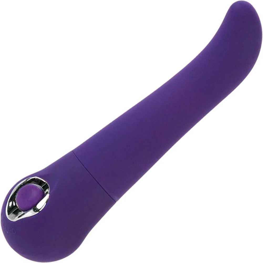 CalExotics Body and Soul Adore Female G-Spot Vibrator, 6", Purple