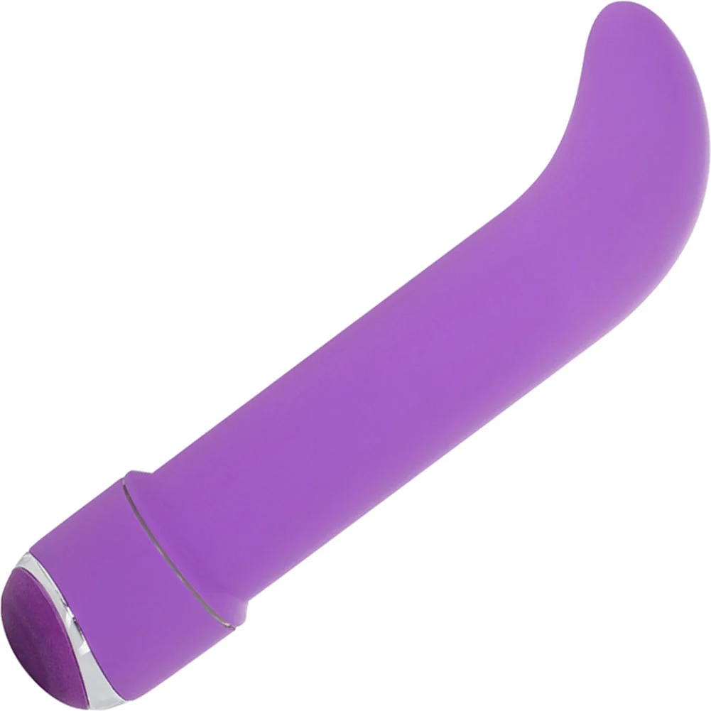 CalExotics Classic Chic 7 Function Mini G-Spot Vibe, 5.5", Purple