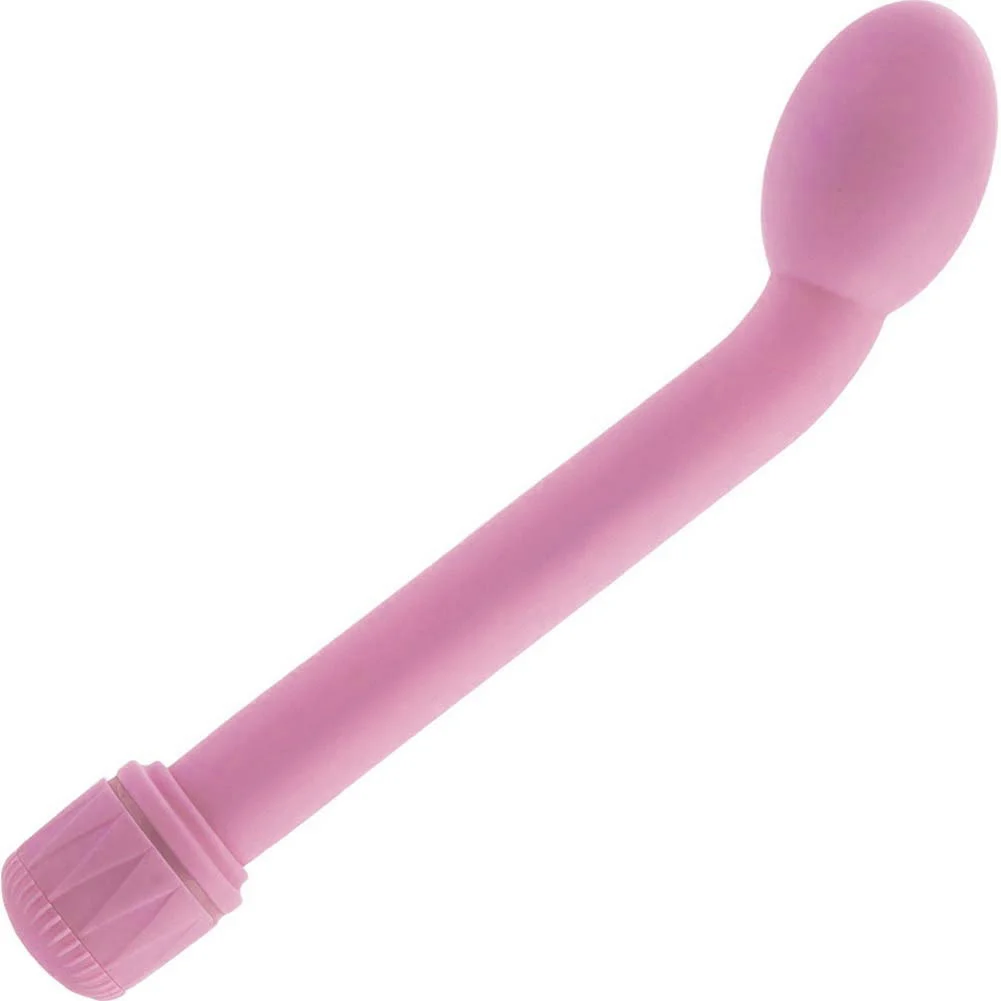 CalExotics First Time G-Spot Tulip Intimate Vibrator, 8", Pink
