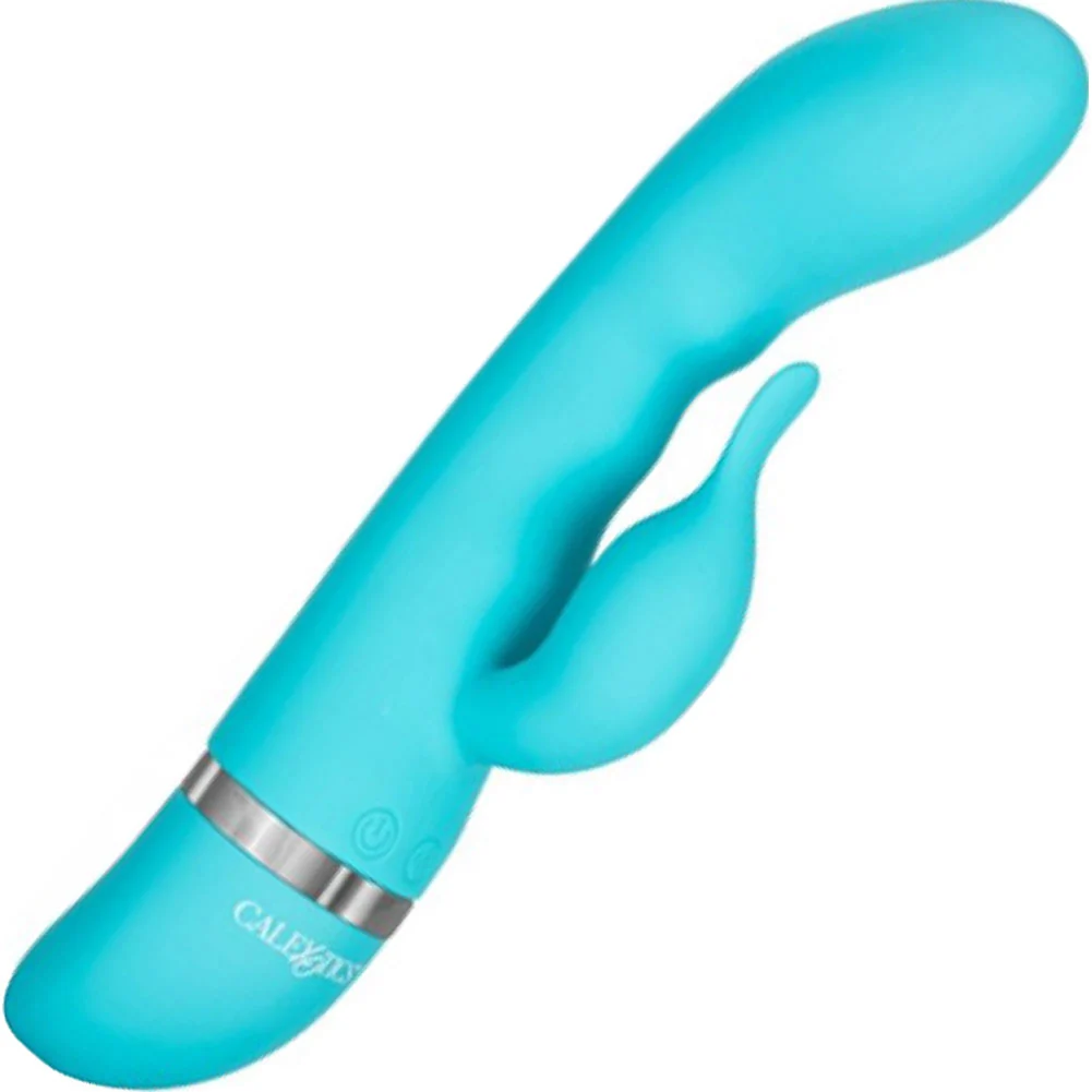 CalExotics Foreplay Frenzy Teaser Vibe, 7.75", Blue