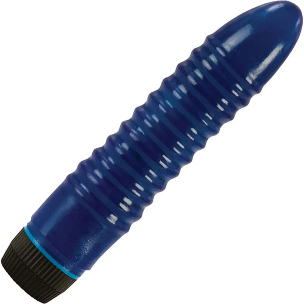 CalExotics Jelly Future Flex Turbo Dyne Vibe, 6.75", Blue