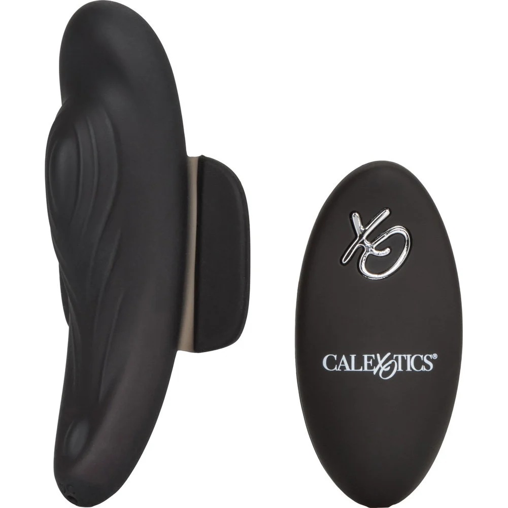 CalExotics Lock-N-Play Panty Teaser with Remote, 4.5", Black