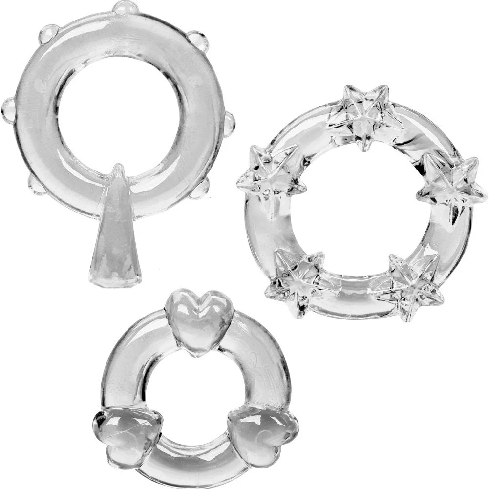 CalExotics Magic C-Ring Set, Crystal Clear