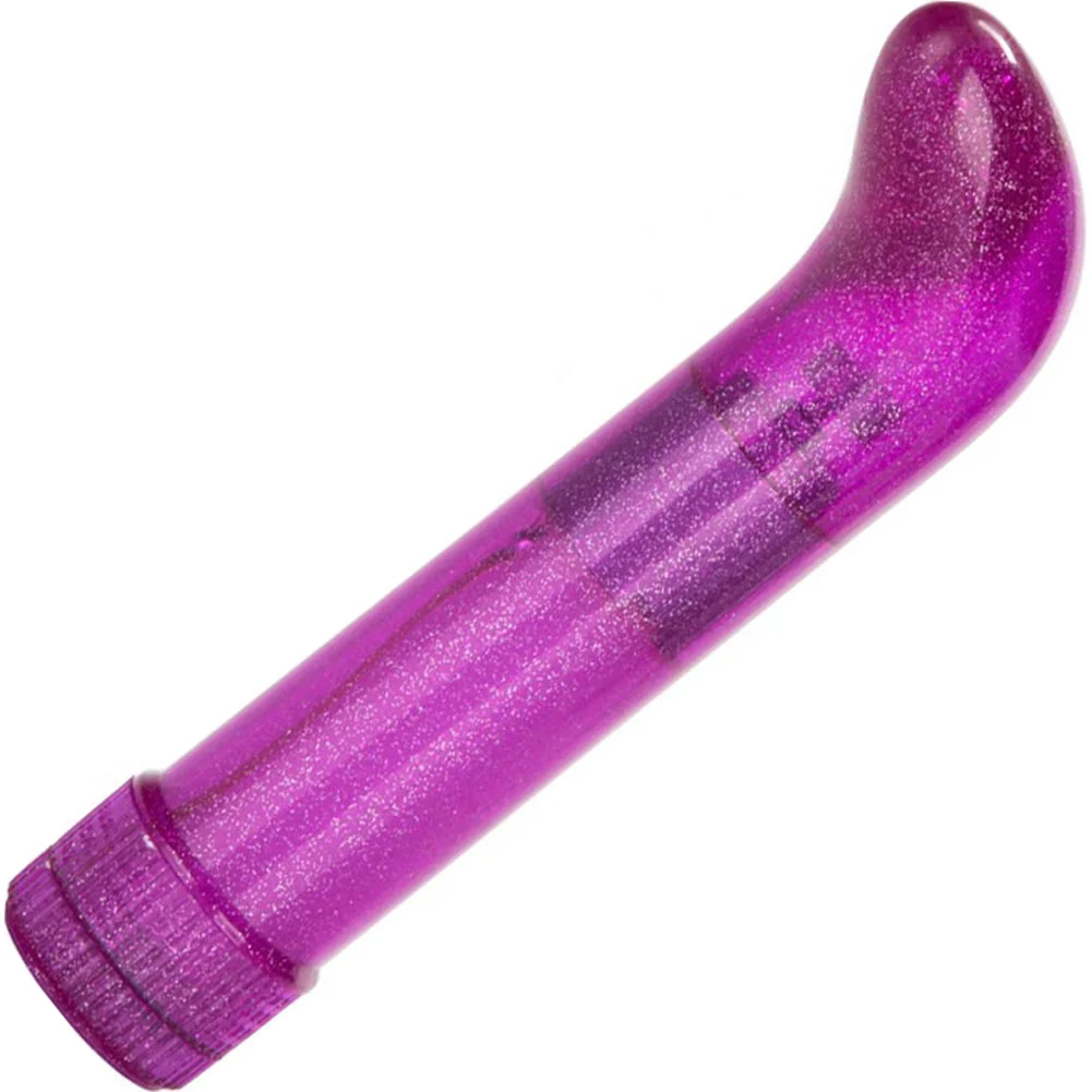 CalExotics Pearlessence Waterproof Mini G Vibe, 5.25", Purple