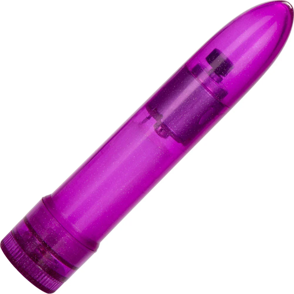CalExotics Pearlessence Waterproof Mini Vibe, 5.25", Purple