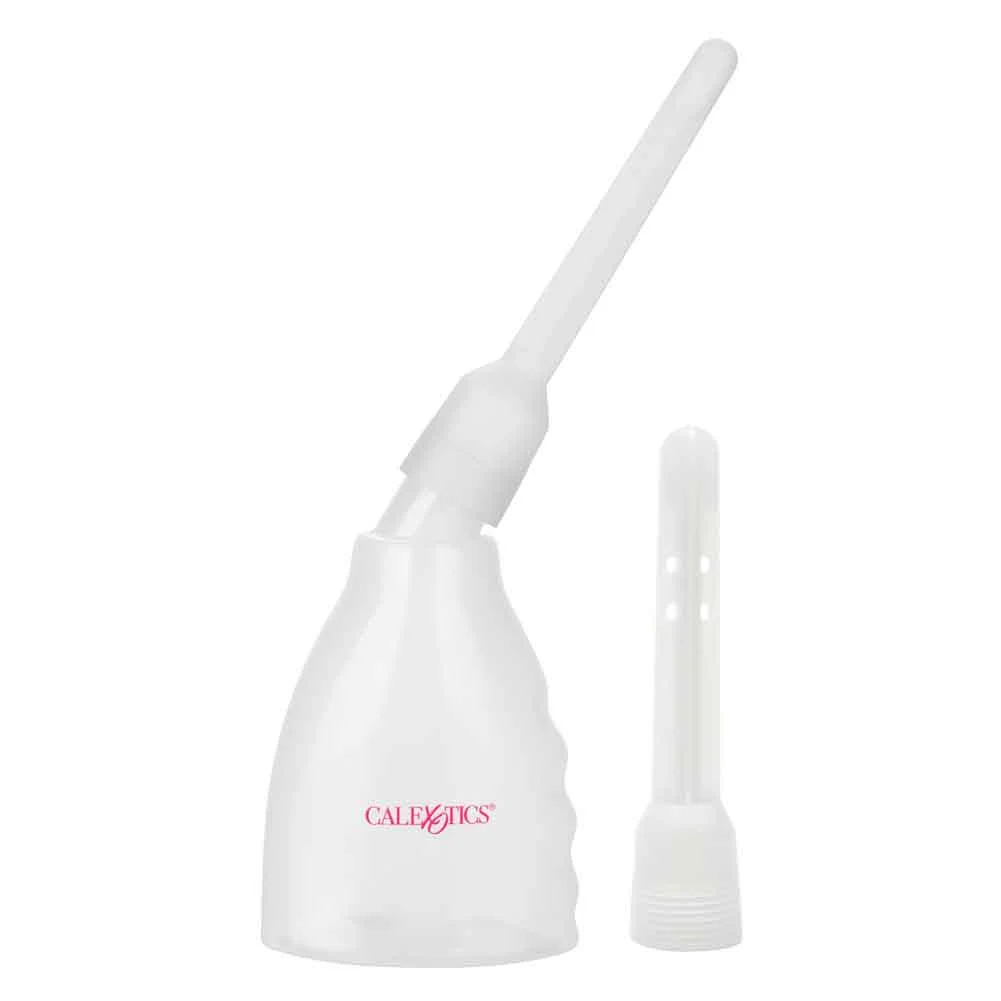 CalExotics Ultimate Douche with 2 Interchangeable Nozzles, Clear
