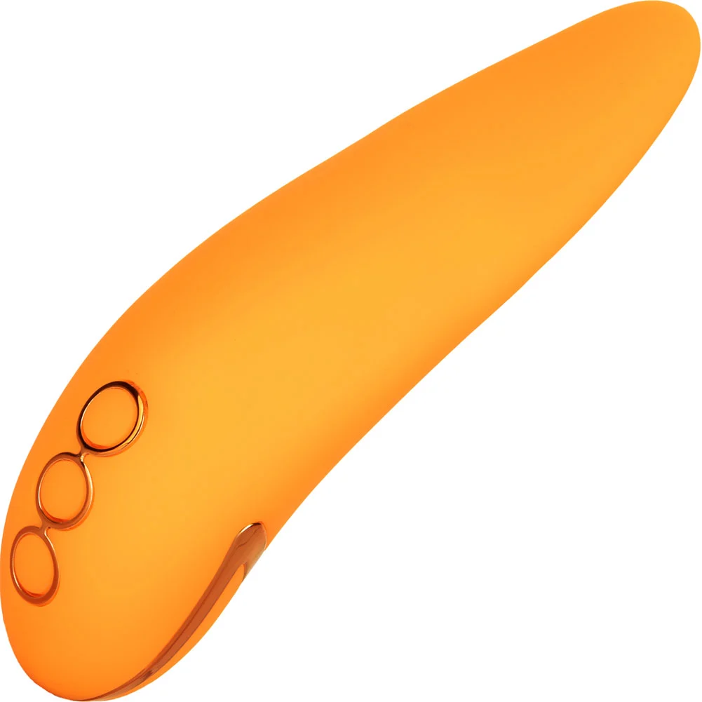 California Dreaming Hollywood Hottie Intimate Stimulator, 3.25", Orange