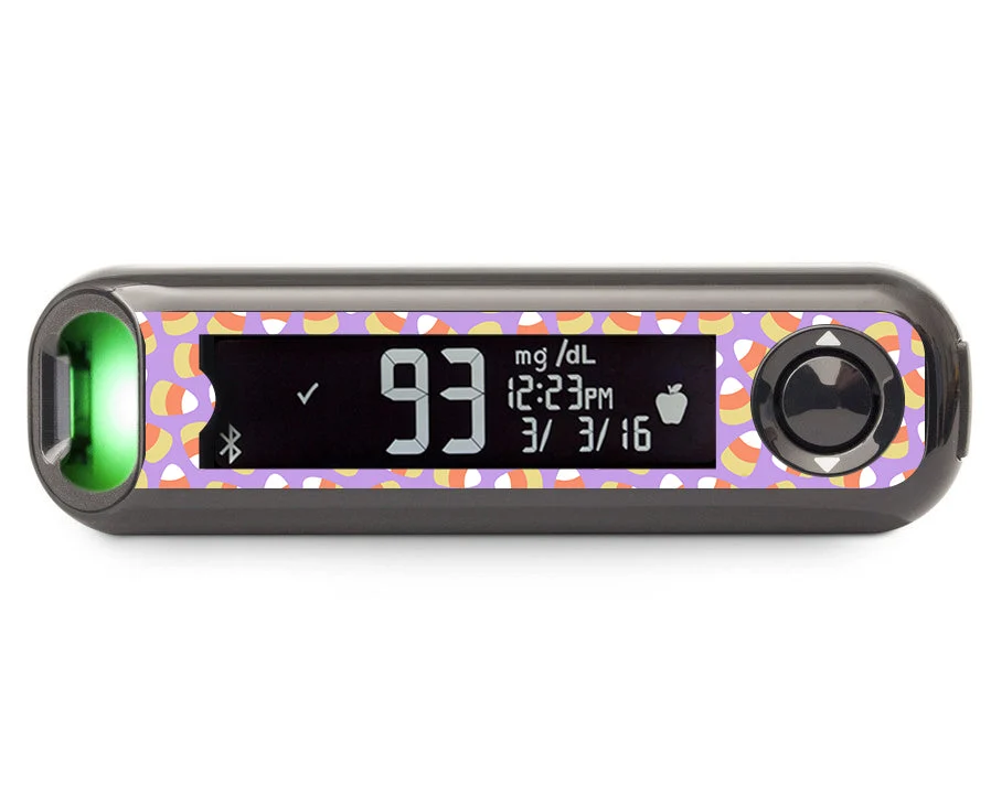 Candy Corn Bayer Contour© Next One Glucometer Sticker - Pump Peelz