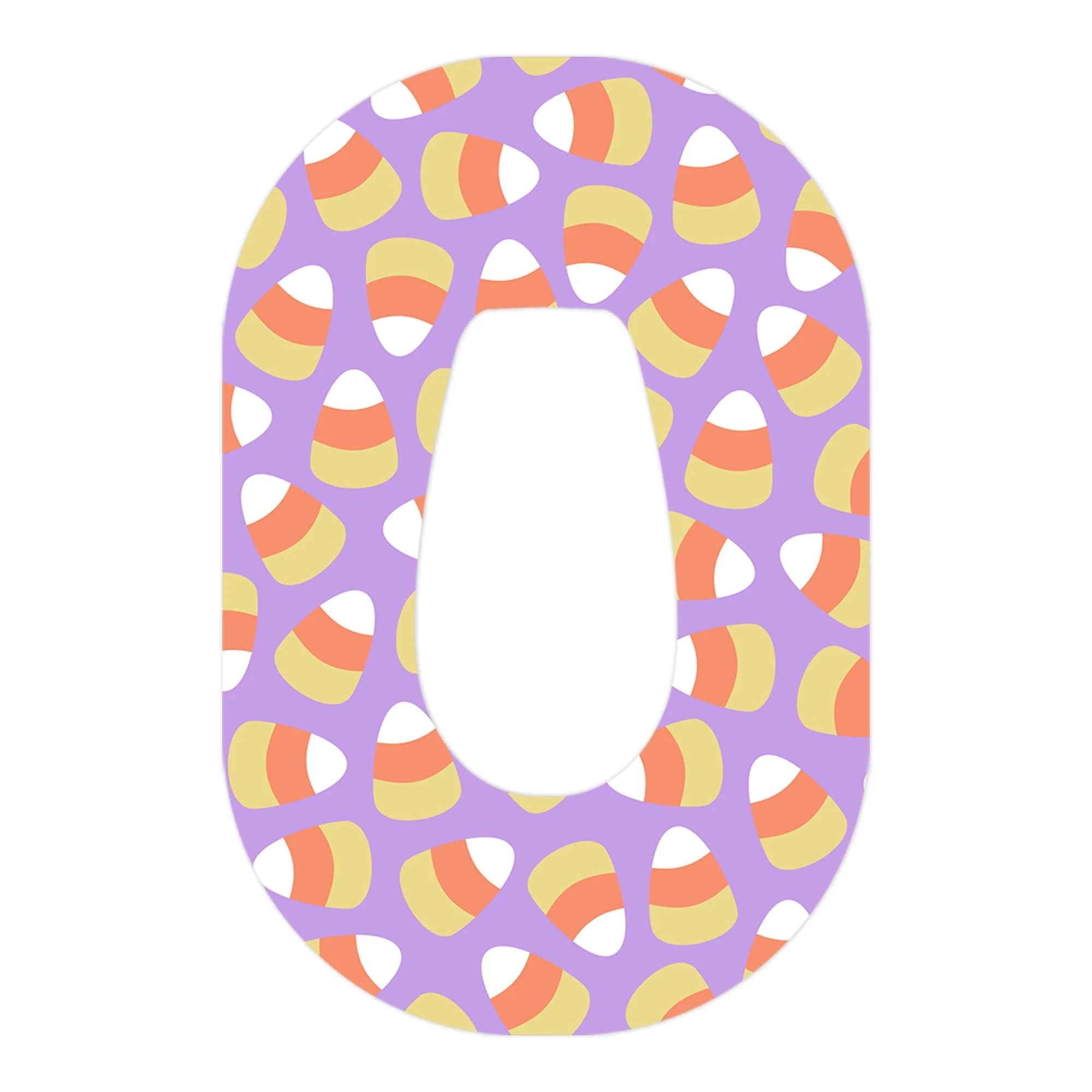Candy Corn Dexcom G6 Patch Tape - Pump Peelz