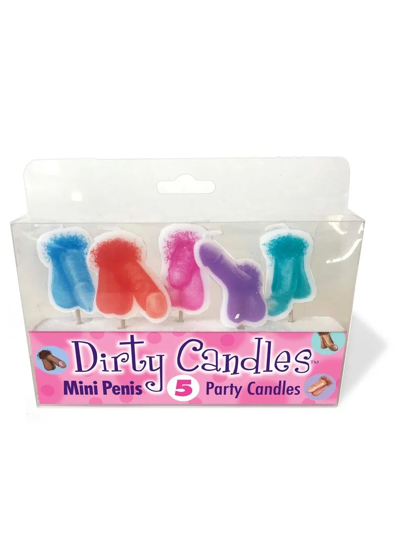 Candyprints Dirty Candles Penis Party Candles