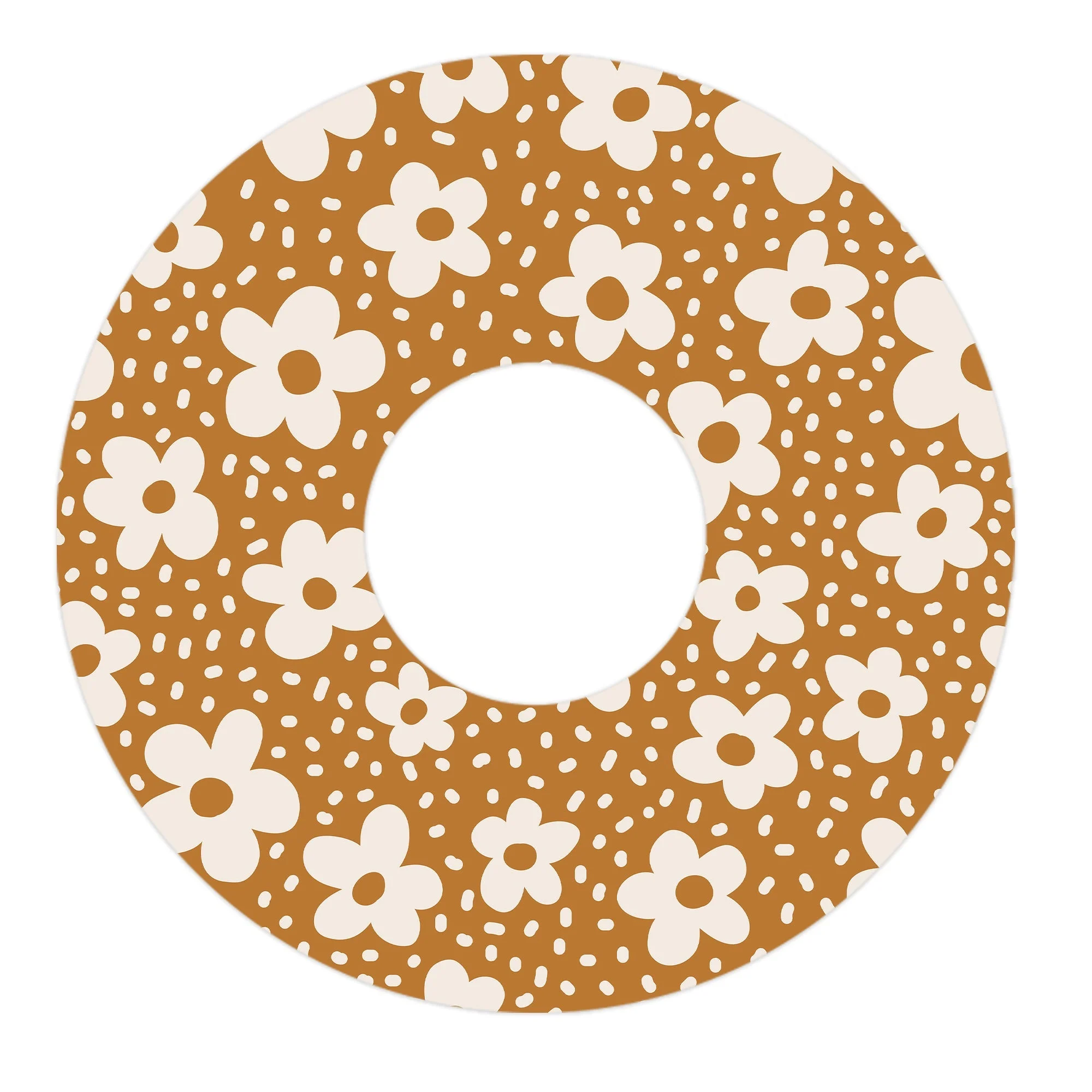 Caramel Daisies FreeStyle Libre 3 Plus & LingoPatch Tape - Pump Peelz