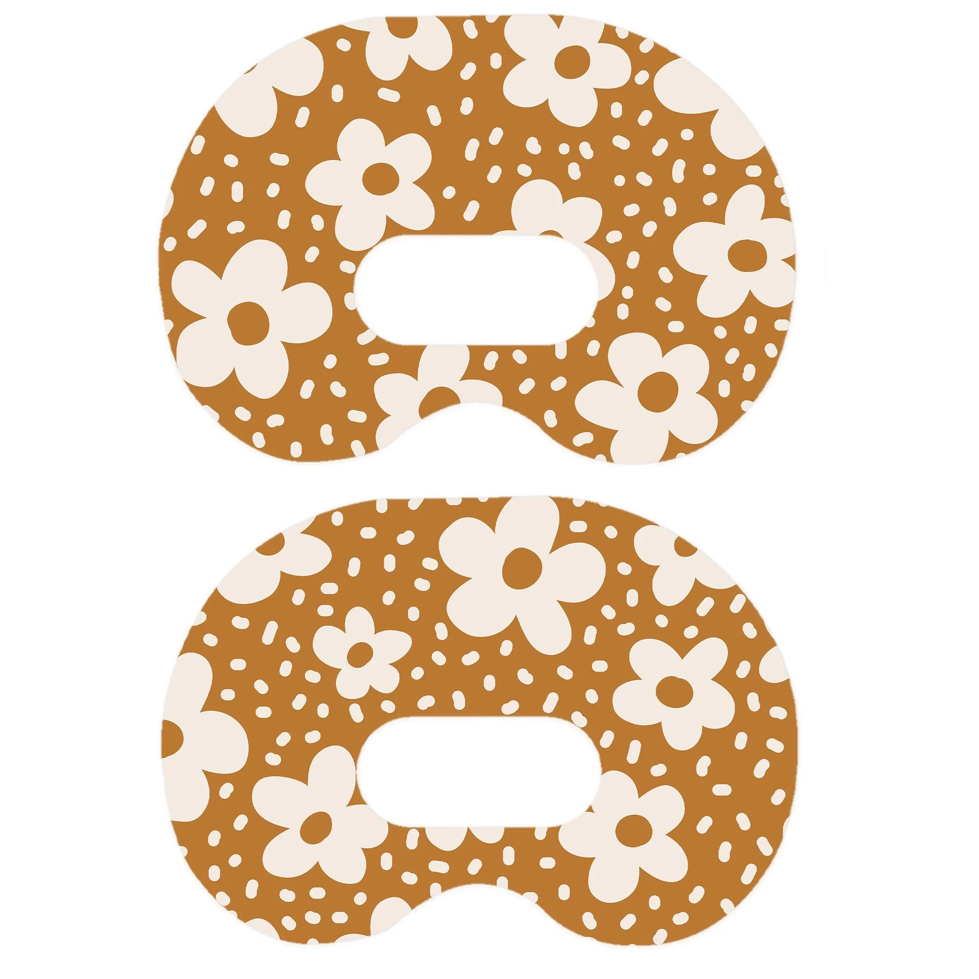 Caramel Daisies Medtronic Guardian Connect Patch Tape - Pump Peelz