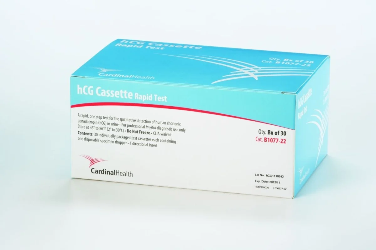 Cardinal Health Hcg Pregnancy Fertility Reproductive Health Test Kit