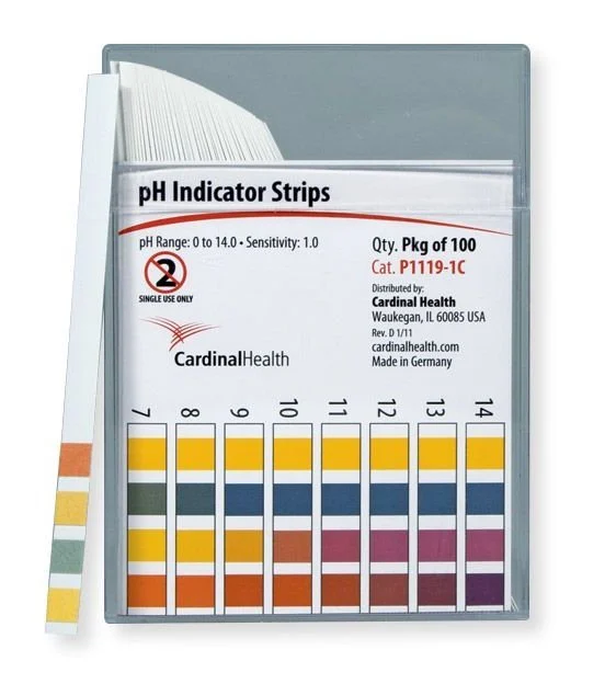 Cardinal Health Ph Test Strips
