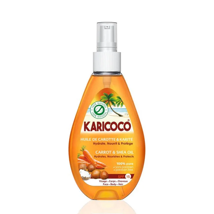 Carrot & Shea Oil Face Body & Hair SPF 15 100 ML