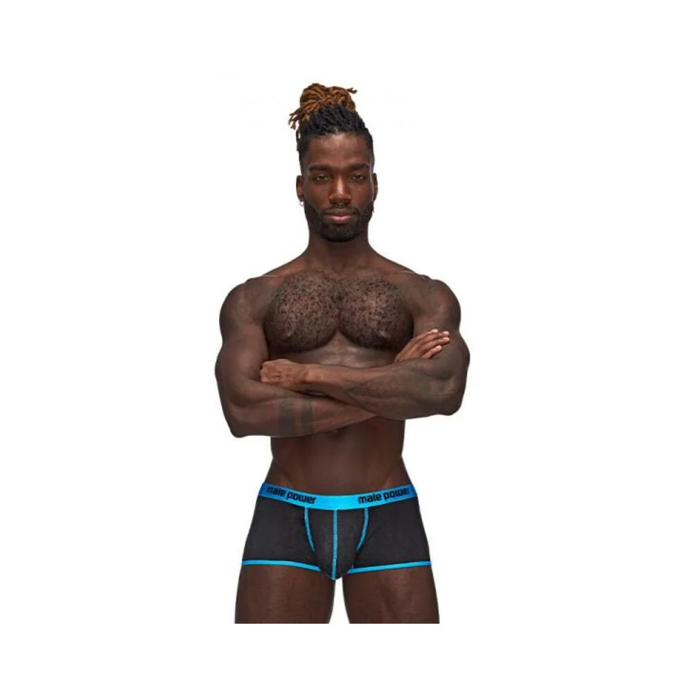 Casanova Uplift Mini Shorts - XL - Black/blue