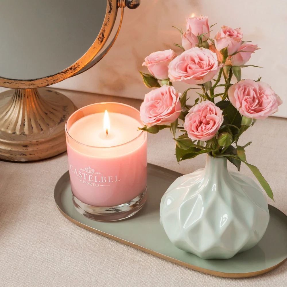 Castelbel Rosa Fragranced Candle