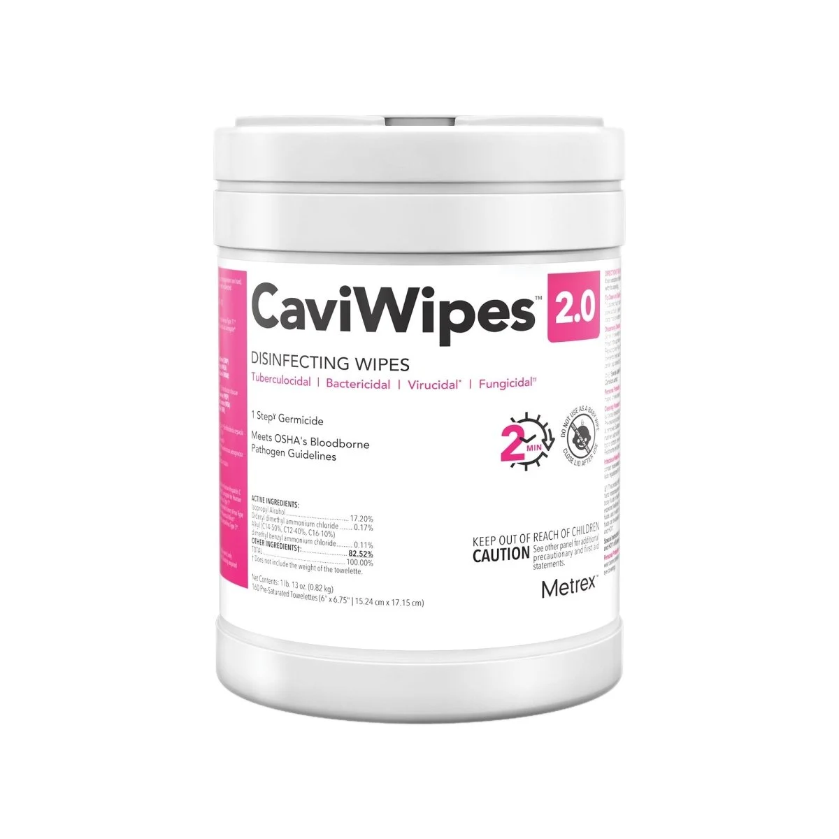 Caviwipes 2.0 Disinfecting Wipes