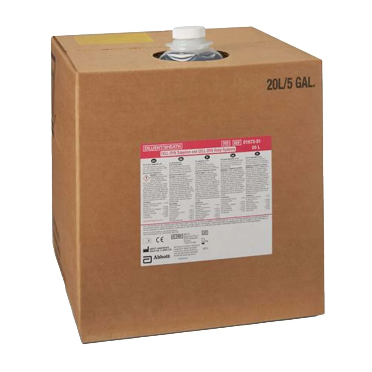 Cell Dyn Reagent Diluent For Use With Cell Dyn Ruby / Sapphire / 4000 Analyzers
