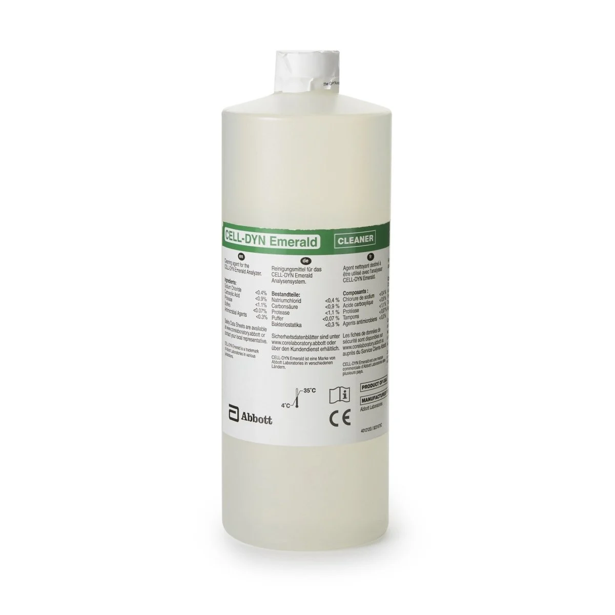 Cell Dyn Reagent For Use With Cell Dyn Emerald Analyzer