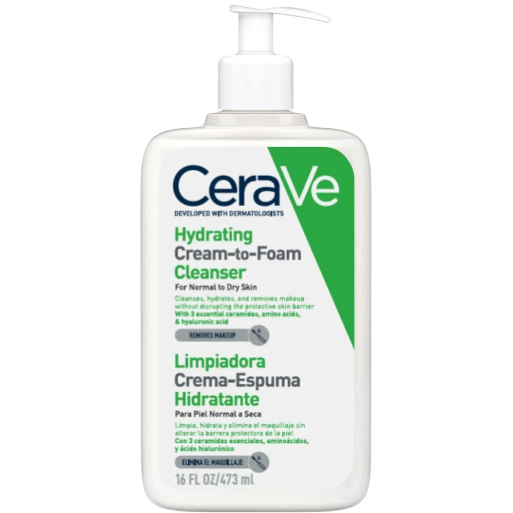 CeraVe Hydrating Cream to Foam Cleanser Normal Skin