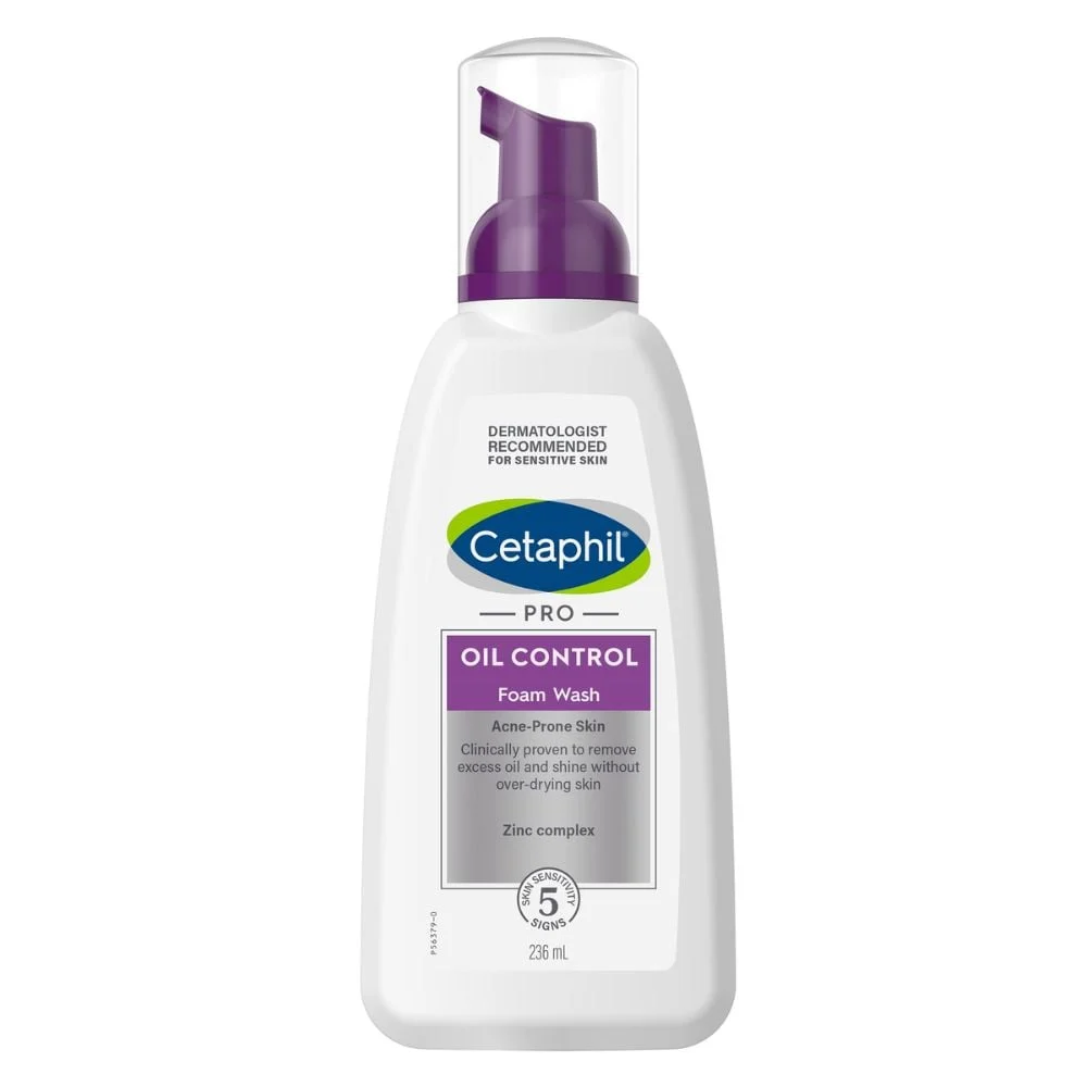 Cetaphil Pro Oil Control Cleansing Foam for Acneic Skin