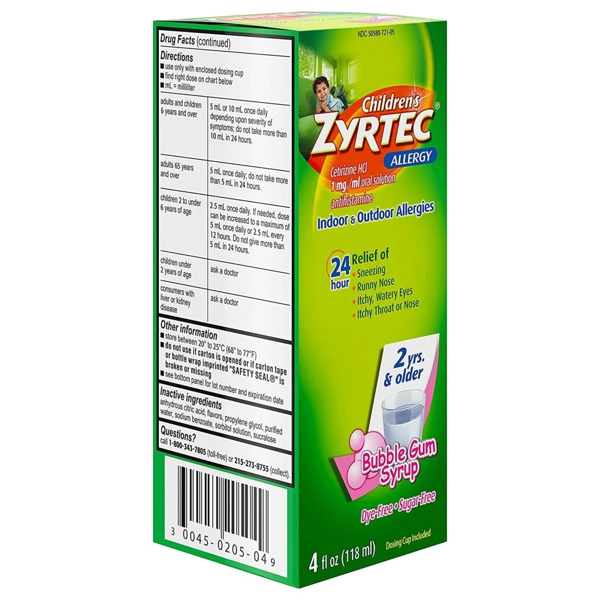 Children's Zyrtec Allergy Relief