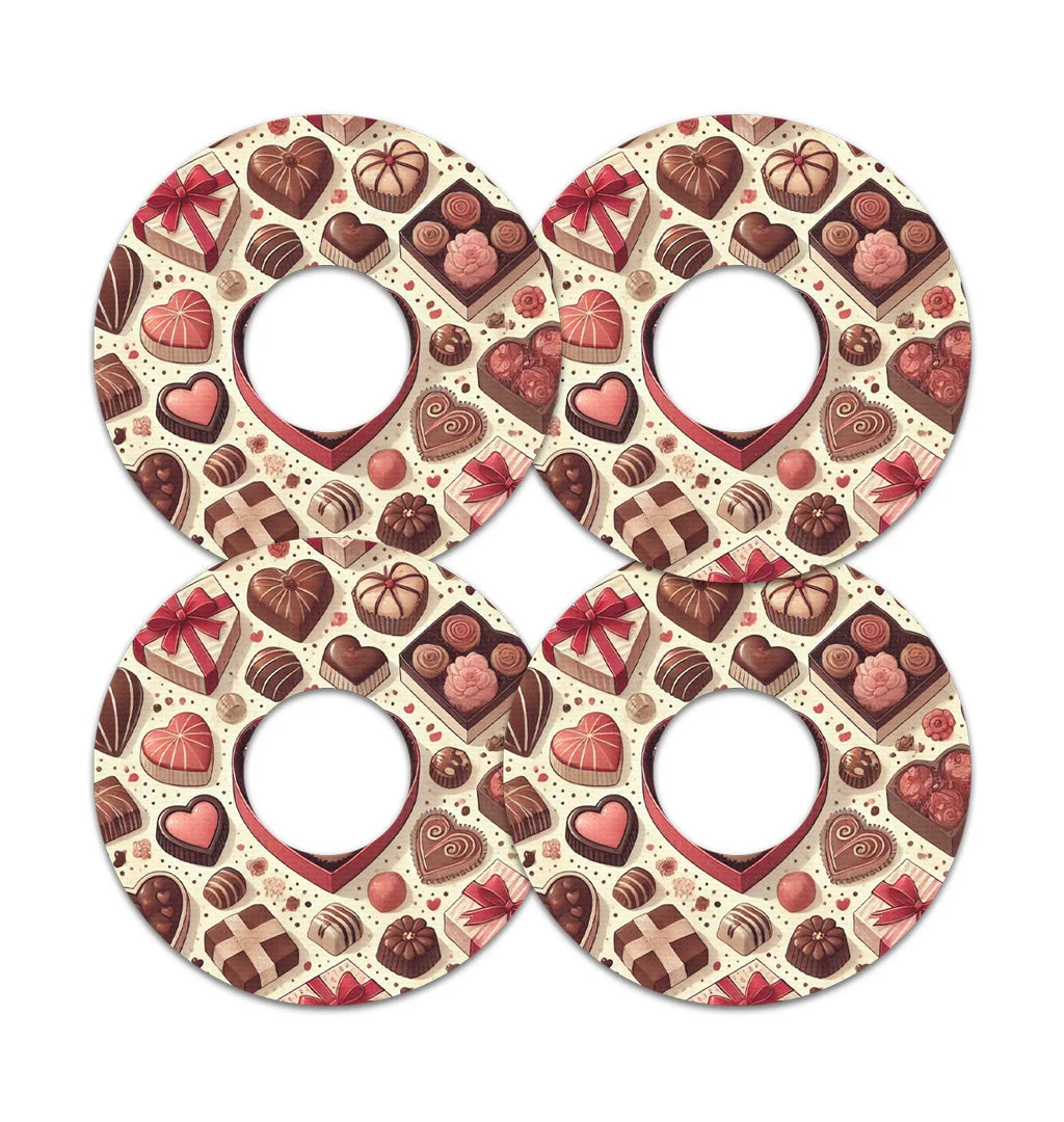 Chocolate Love FreeStyle Libre 3 Plus & LingoPatch Tape - Pump Peelz
