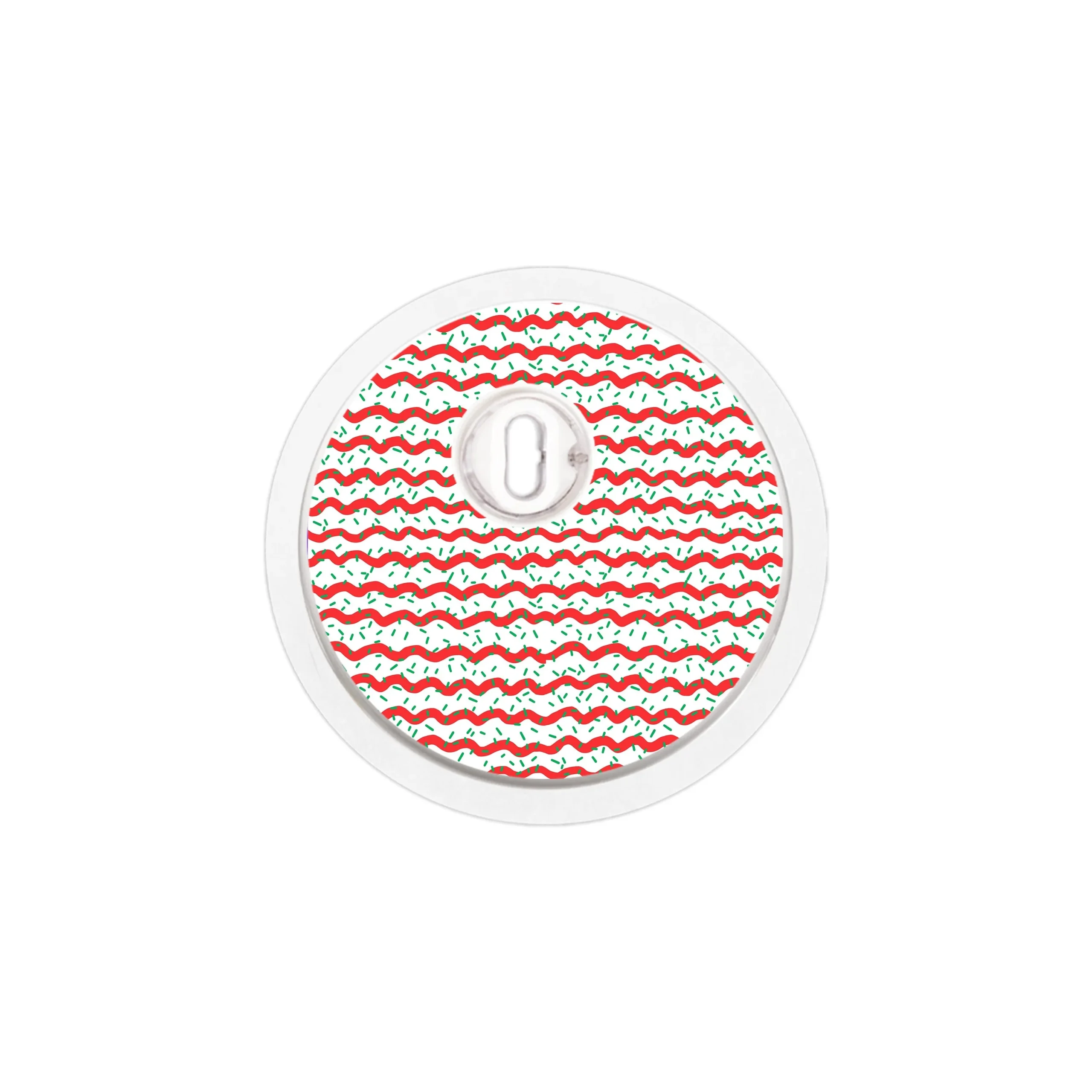 Christmas Icing FreeStyle Libre 3 Plus & LingoSensor Sticker - Pump Peelz