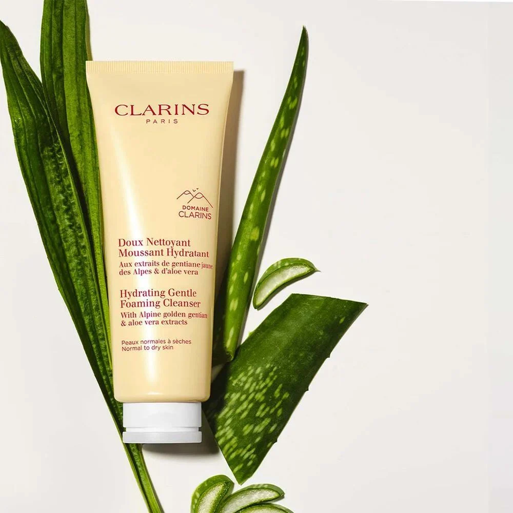 Clarins Hydrating Gentle Foaming Cleanser for Normal to Dry Skin