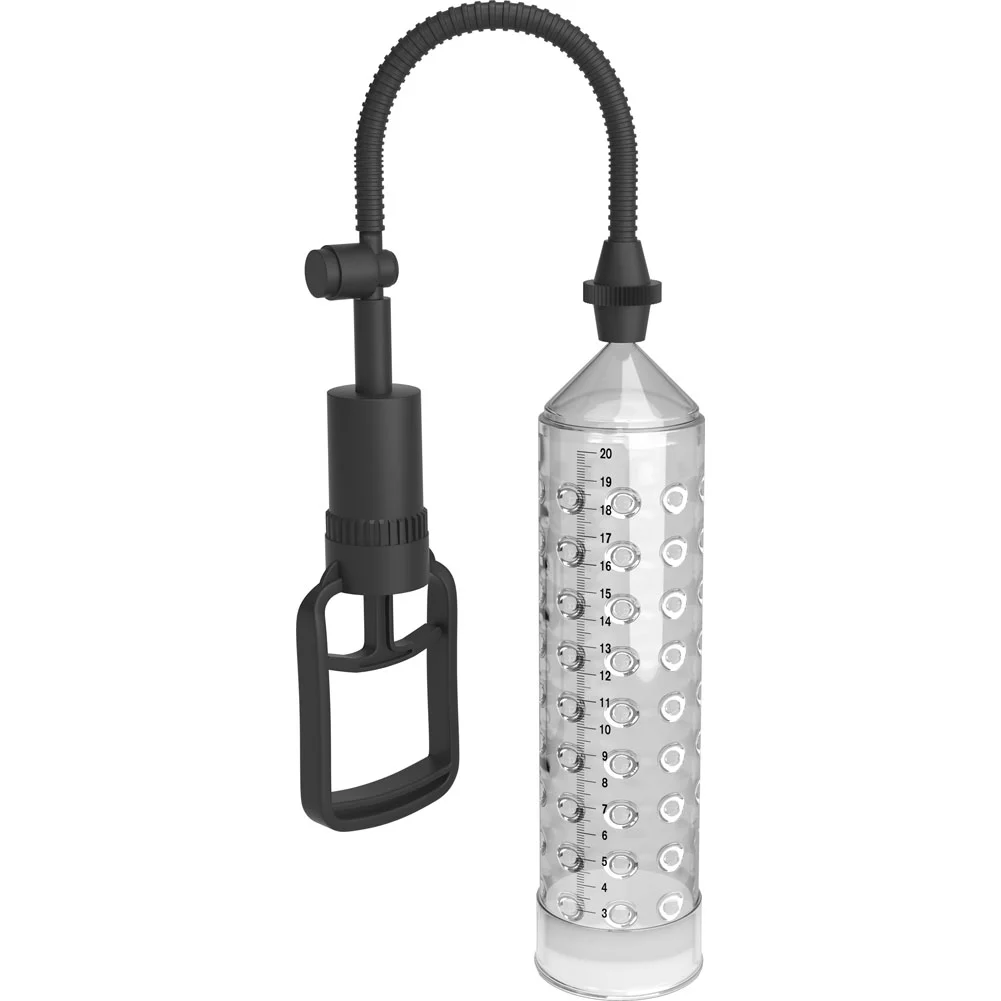 Classix Penis Stimulation Pump, 7.5" by 2", Clear