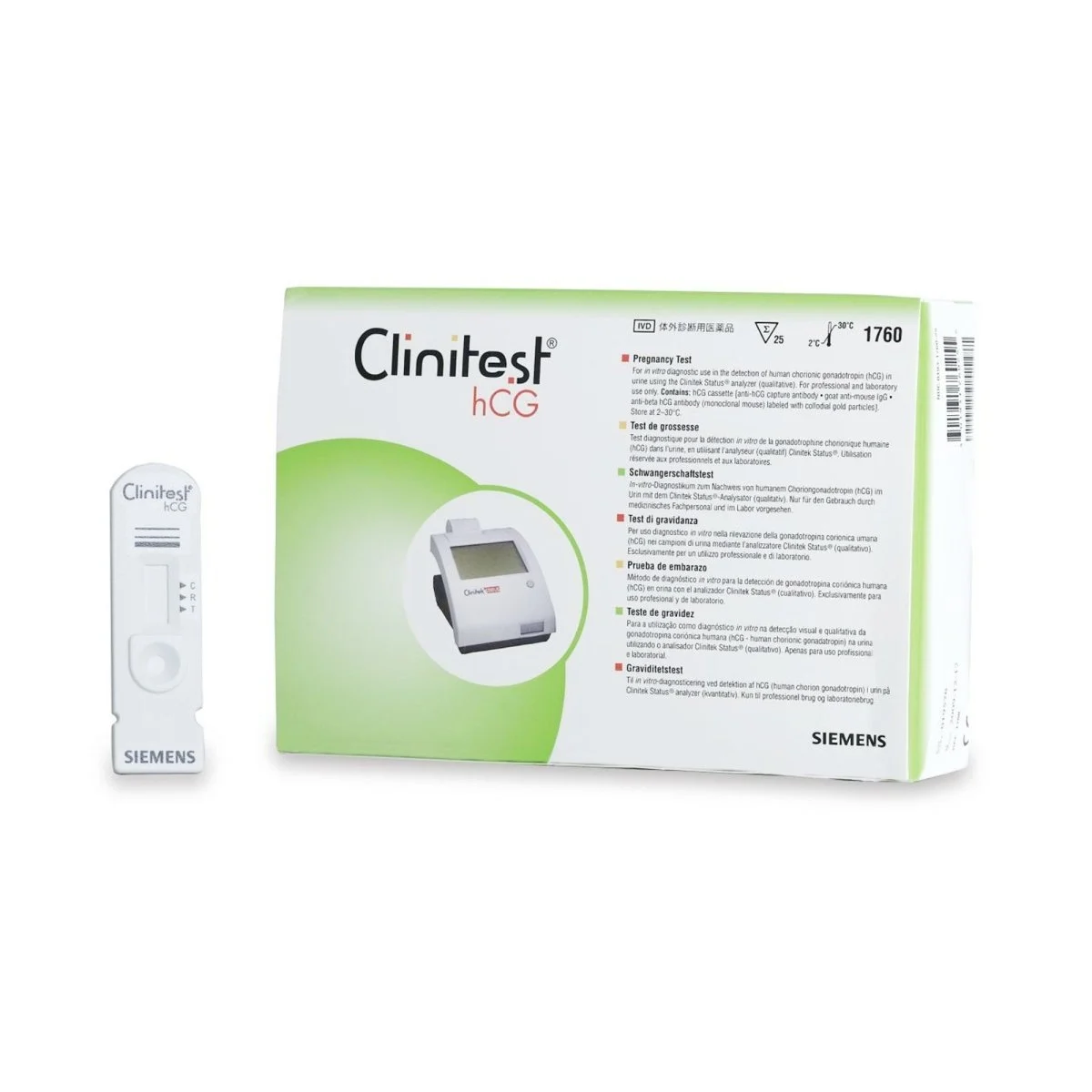 Clinitest Hcg Pregnancy Fertility Reproductive Health Test Kit