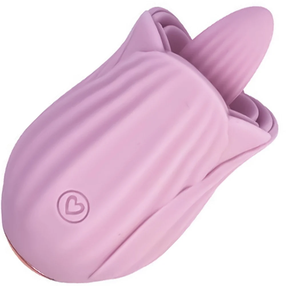 Clit-Tastic Arousing Clit Licker Tongue Vibe, 3.5", Pink