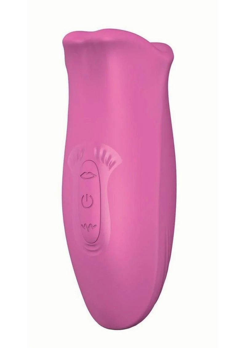 Clit-Tastic Tongue Licking Lover Rechargeable Silicone Stimulator