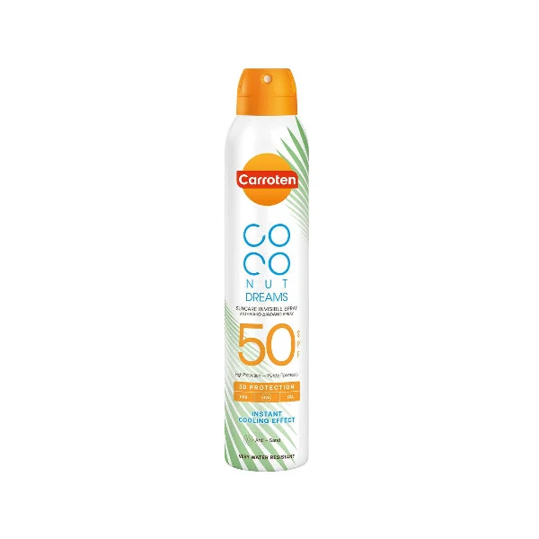 Coconut Dreams Suncare Invisible Spray Spf50