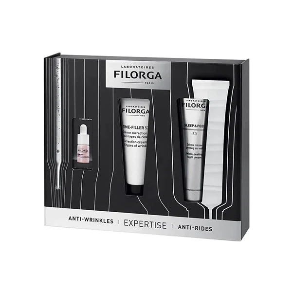 Coffret Time Filler 5xp 30ml & Sleep & Peel 40ml, NCEF Shot 3ml