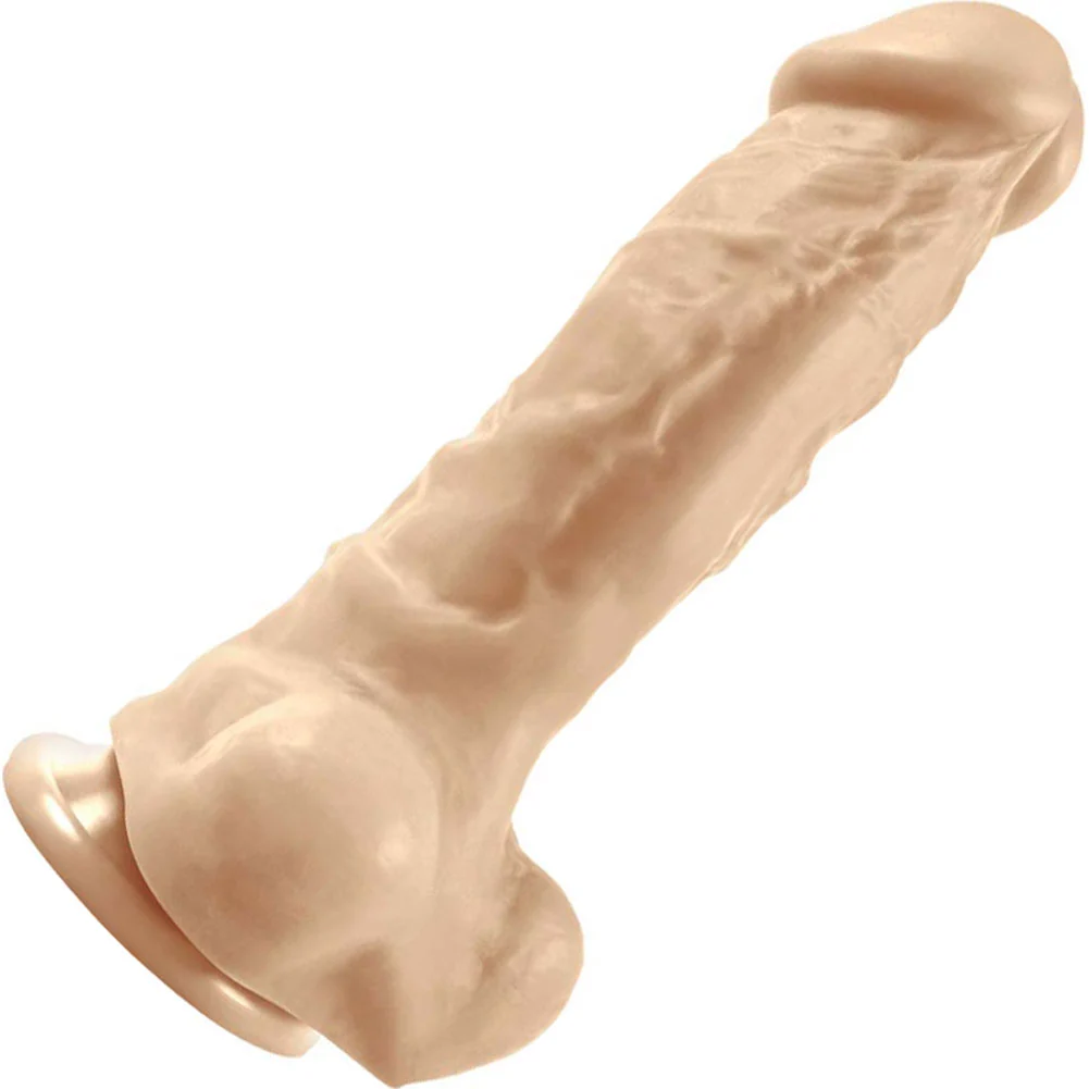 Colours Pleasures Thick Silicone Dong with Suction Base, 5", Flesh