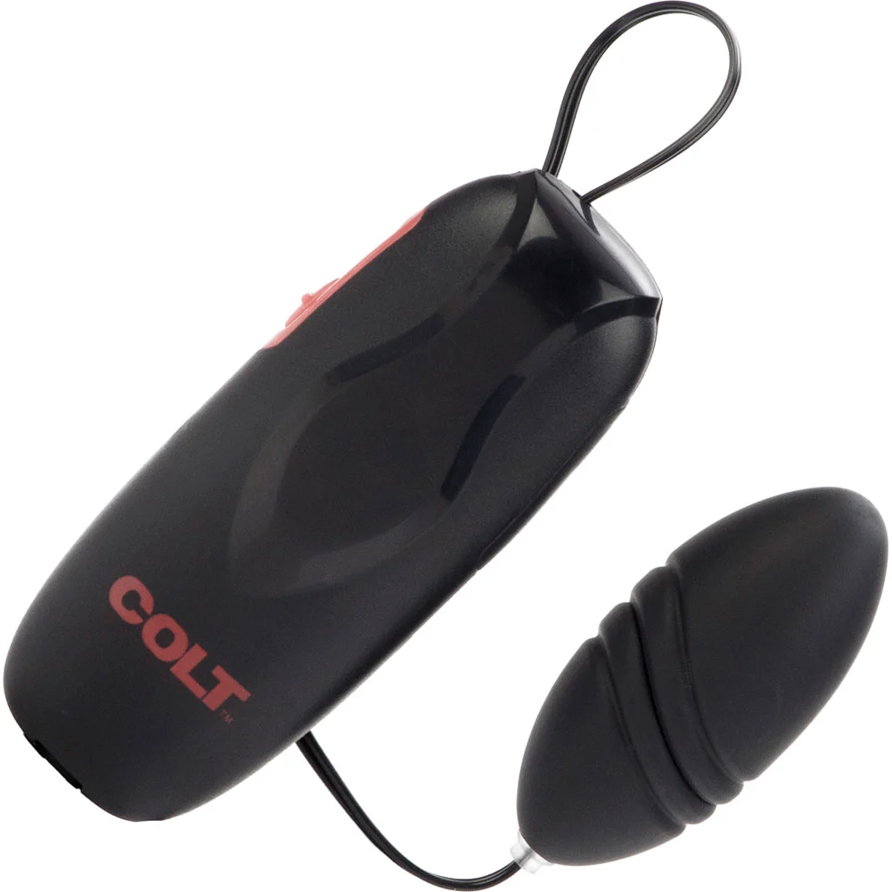 COLT Vibrating Turbo Bullet Stimulator, 3", Black