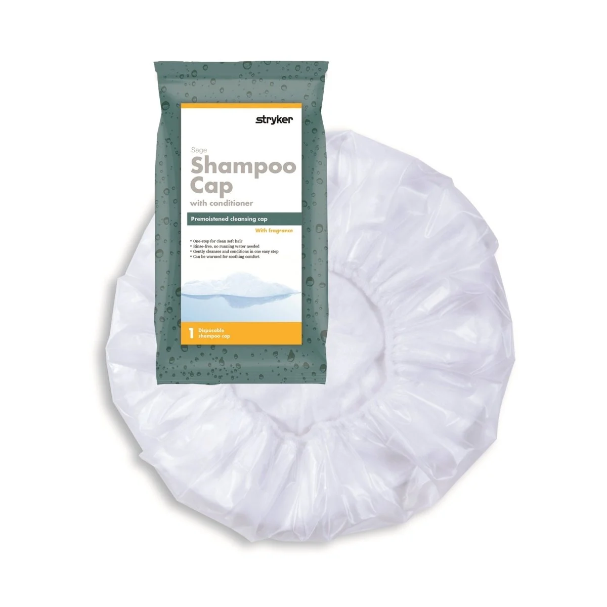 Comfort Rinse Free Shampoo Cap