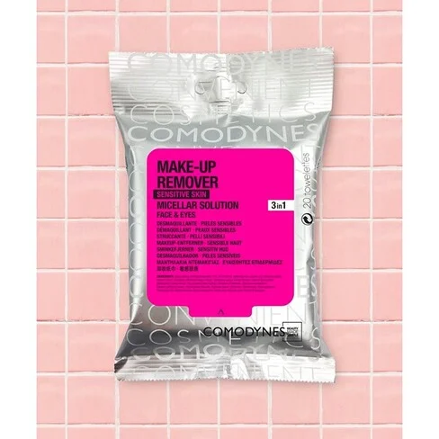 Comodynes Make Up Remover Wipes for Sensitivel Skin