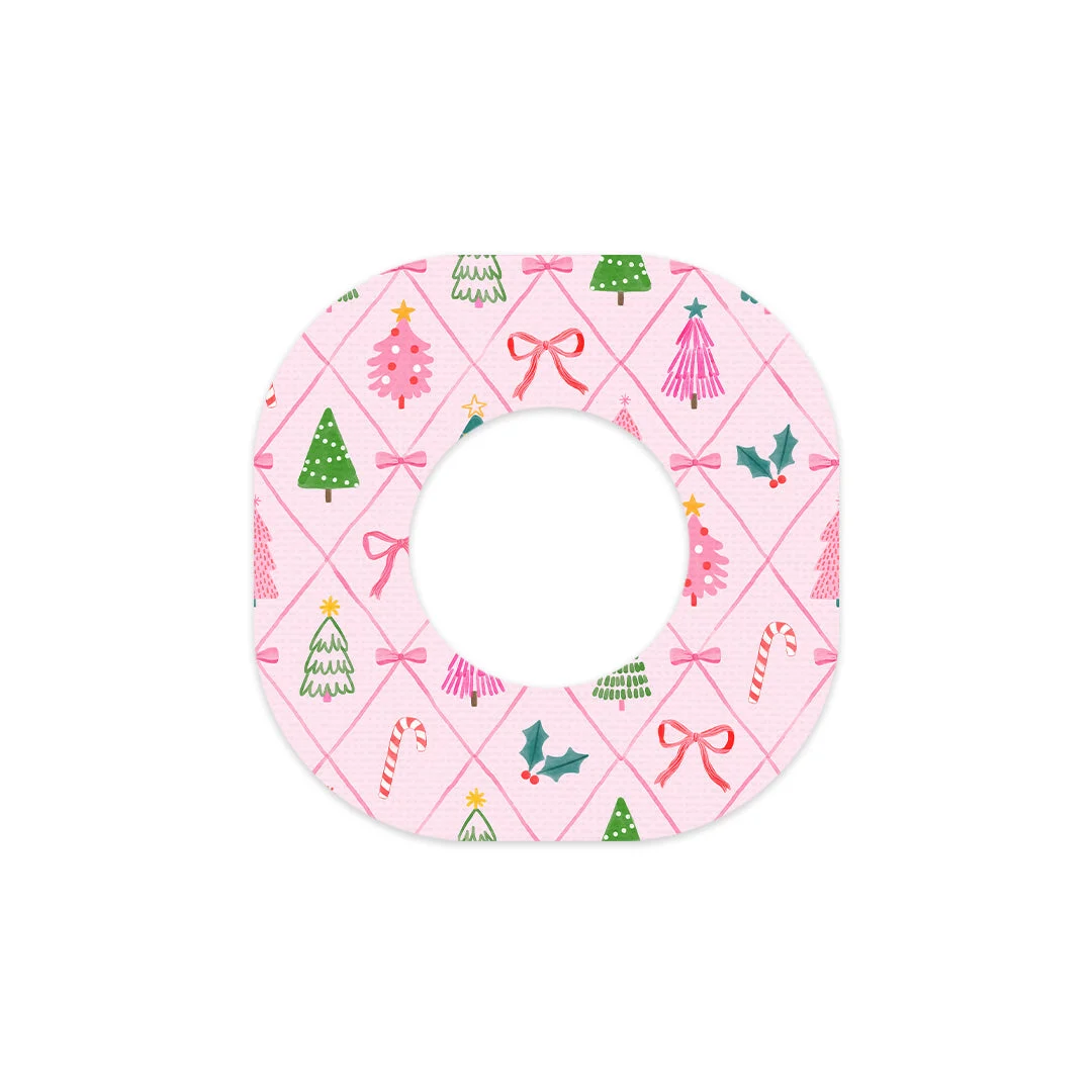 Coquette Christmas Dexcom G7 and Stelo Patch Tape - Pump Peelz