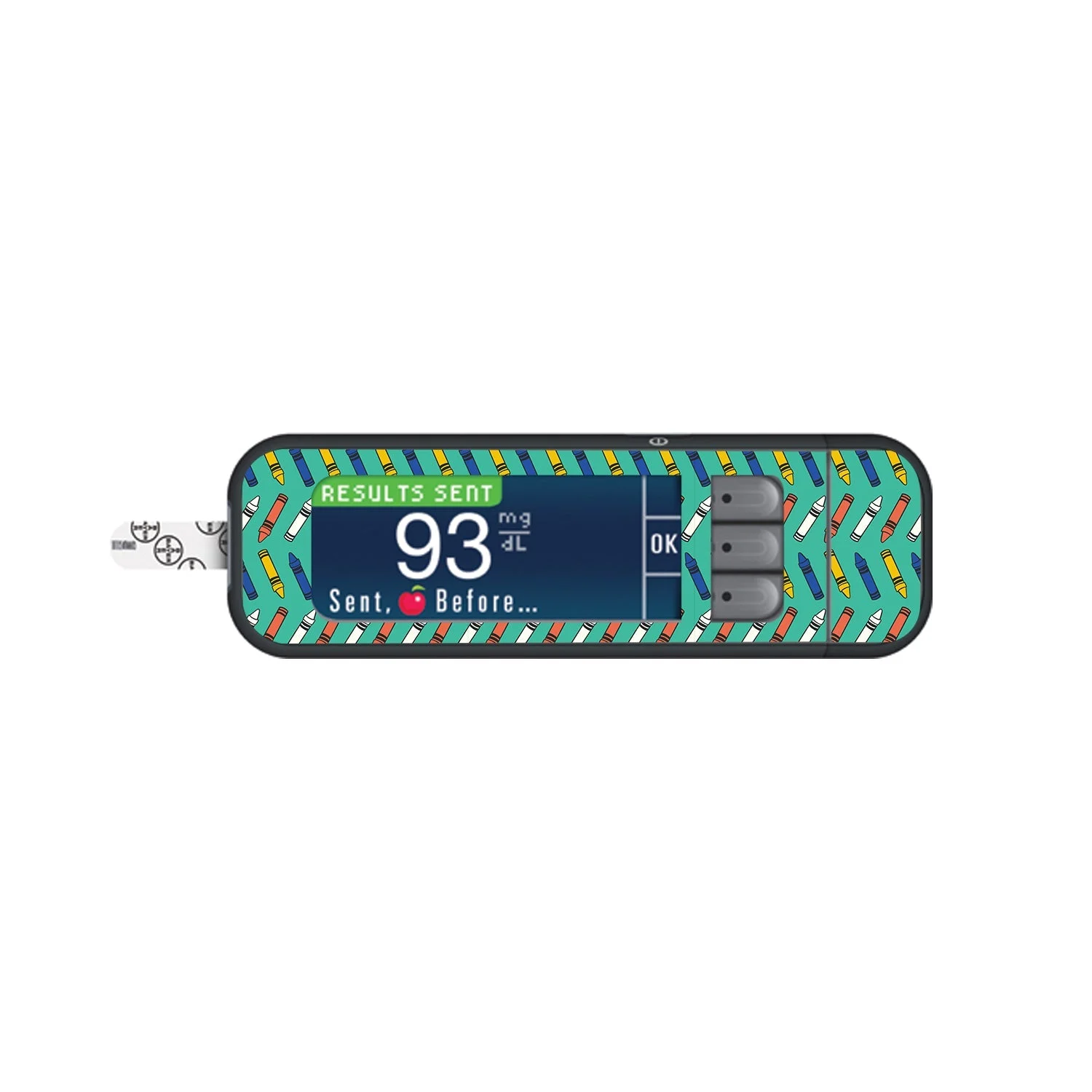 Crayon Pop Bayer Contour Next Glucometer Sticker - Pump Peelz