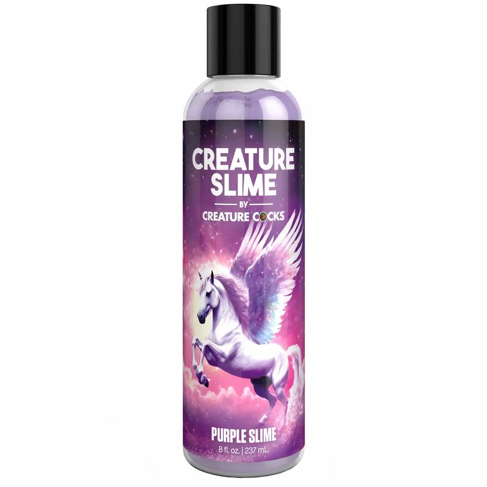 Creature Slime Water Based Lubricant, 8 fl.oz (237 mL), Purple