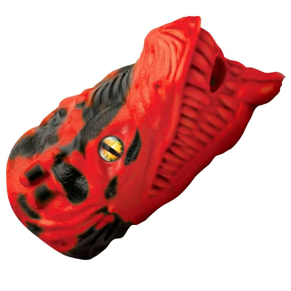 CreatureCocks Dragon Tamer Silicone Stroker, Red