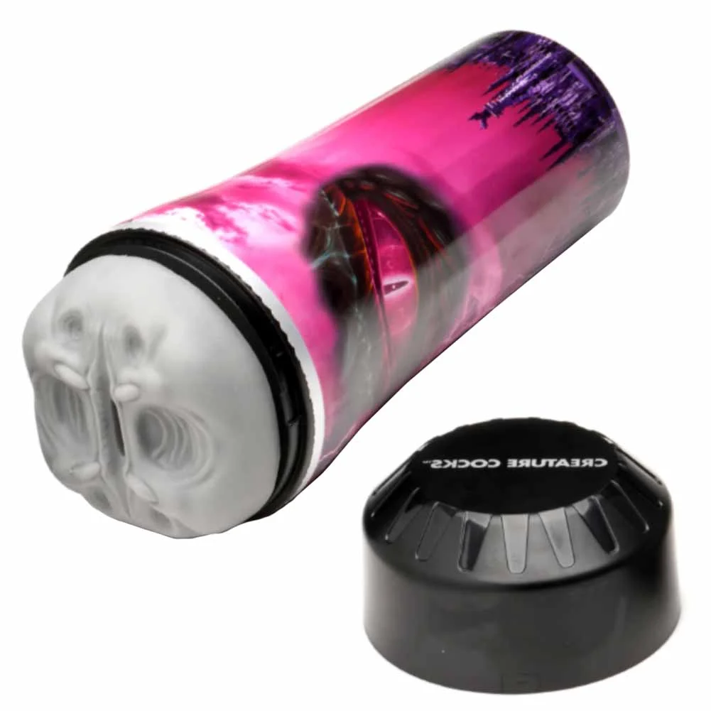 CreatureCocks Predator Creature Male Stroker, 8.7", Pink