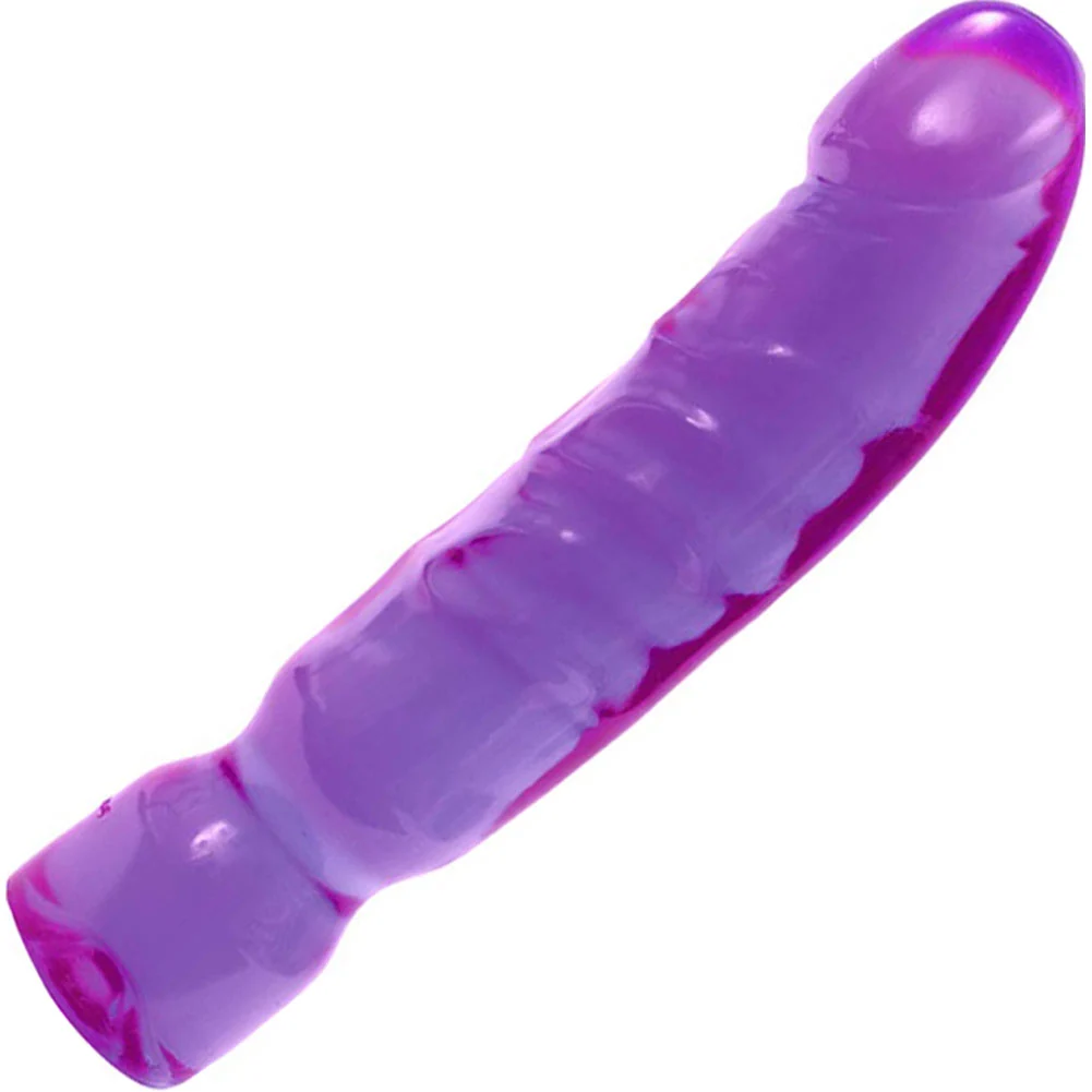 Crystal Jellies Big Boy Dong, 12", Purple